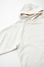 画像12: WALLA WALLA SPORT (ワラワラスポーツ) 13oz CROSS NECK P/O HOODIE [IVORY] (12)