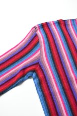 画像21: FANNI LEMMERMAYER (ファニレマメイヤー) Multi Stripe V-neck Cardigan [MULTI] (21)