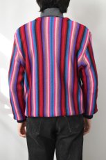 画像5: FANNI LEMMERMAYER (ファニレマメイヤー) Multi Stripe V-neck Cardigan [MULTI] (5)