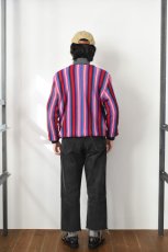 画像9: FANNI LEMMERMAYER (ファニレマメイヤー) Multi Stripe V-neck Cardigan [MULTI] (9)