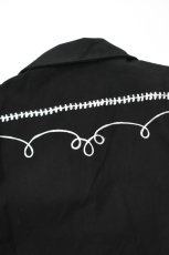 画像25: Rockmount Ranch Wear (ロックマウントランチウェア) Western Bolero Jacket [BLACK/ROPE DESIGN] (25)