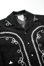 画像12: Rockmount Ranch Wear (ロックマウントランチウェア) Western Bolero Jacket [BLACK/ROPE DESIGN] (12)