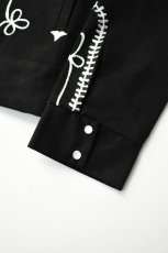 画像21: Rockmount Ranch Wear (ロックマウントランチウェア) Western Bolero Jacket [BLACK/ROPE DESIGN] (21)