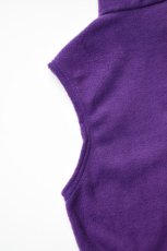 画像19: Spring Mountain Apparel (スプリングマウンテンアパレル) Fleece Full Zip Vest [PURPLE] (19)