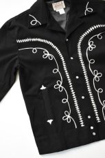 画像16: Rockmount Ranch Wear (ロックマウントランチウェア) Western Bolero Jacket [BLACK/ROPE DESIGN] (16)