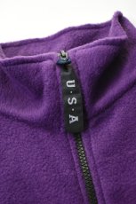 画像10: Spring Mountain Apparel (スプリングマウンテンアパレル) Fleece Full Zip Vest [PURPLE] (10)