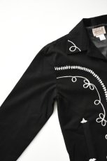 画像15: Rockmount Ranch Wear (ロックマウントランチウェア) Western Bolero Jacket [BLACK/ROPE DESIGN] (15)