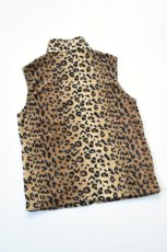 画像17: Spring Mountain Apparel (スプリングマウンテンアパレル) Fleece Full Zip Vest [LEOPARD] (17)