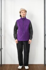 画像5: Spring Mountain Apparel (スプリングマウンテンアパレル) Fleece Full Zip Vest [PURPLE] (5)