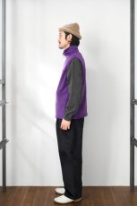 画像7: Spring Mountain Apparel (スプリングマウンテンアパレル) Fleece Full Zip Vest [PURPLE] (7)