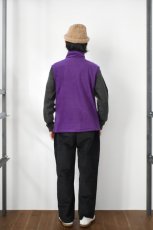 画像8: Spring Mountain Apparel (スプリングマウンテンアパレル) Fleece Full Zip Vest [PURPLE] (8)