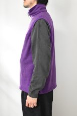 画像3: Spring Mountain Apparel (スプリングマウンテンアパレル) Fleece Full Zip Vest [PURPLE] (3)