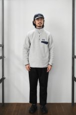 画像5: patagonia (パタゴニア) メンズ・ライトウェイト・シンチラ・スナップT・プルオーバー [OATMEAL HEATHER] (5)