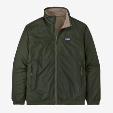 画像1: patagonia (パタゴニア) メンズ・リバーシブル・シェルド・マイクロディニ・ジャケット [TORREY PINE GREEN] (1)