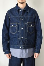 画像10: SCYE BASICS (サイベーシックス) Selvedge Denim Jacket Type2 [INDIGO] (10)