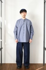 画像6: SCYE BASICS (サイベーシックス) Selvedge Denim Wide Leg Jeans [INDIGO] (6)