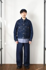 画像11: SCYE BASICS (サイベーシックス) Selvedge Denim Jacket Type2 [INDIGO] (11)