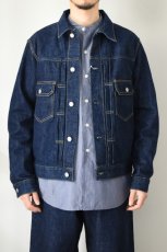 画像3: SCYE BASICS (サイベーシックス) Selvedge Denim Jacket Type2 [INDIGO] (3)