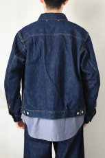 画像5: SCYE BASICS (サイベーシックス) Selvedge Denim Jacket Type2 [INDIGO] (5)