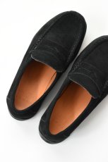 画像4: molle shoes (モールシューズ) HYBRID LOAFERS [BLACK SUEDE] (4)