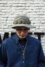 画像2: orslow (オアスロウ) US ARMY JUNGLE HAT RIPSTOP [ARMY GREEN] (2)