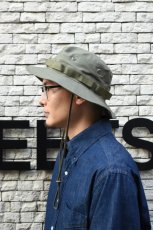 画像3: orslow (オアスロウ) US ARMY JUNGLE HAT RIPSTOP [ARMY GREEN] (3)