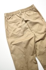 画像17: SCYE BASICS (サイベーシックス) San Joaquin Cotton Drawstring Trousers [BEIGE] (17)