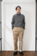 画像6: SCYE BASICS (サイベーシックス) San Joaquin Cotton Drawstring Trousers [BEIGE] (6)