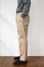 画像4: SCYE BASICS (サイベーシックス) San Joaquin Cotton Drawstring Trousers [BEIGE] (4)