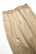 画像11: SCYE BASICS (サイベーシックス) San Joaquin Cotton Drawstring Trousers [BEIGE] (11)