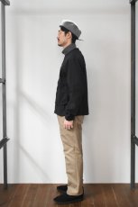 画像9: SCYE BASICS (サイベーシックス) San Joaquin Cotton Drawstring Trousers [BEIGE] (9)