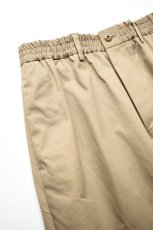 画像12: SCYE BASICS (サイベーシックス) San Joaquin Cotton Drawstring Trousers [BEIGE] (12)