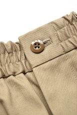 画像13: SCYE BASICS (サイベーシックス) San Joaquin Cotton Drawstring Trousers [BEIGE] (13)