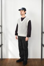 画像7: MEIAS (メイアス) PAPER YARN MESH VEST [LT.GRAY] (7)