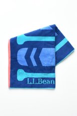 画像1: L.L.Bean (エルエルビーン) Seaside Beach Towel [PADDLES/OCEAN BLUE] (1)