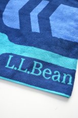 画像3: L.L.Bean (エルエルビーン) Seaside Beach Towel [PADDLES/OCEAN BLUE] (3)