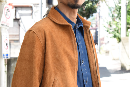 A VONTADE (アボンタージ) Suede Sport Jacket II [COYOTE]