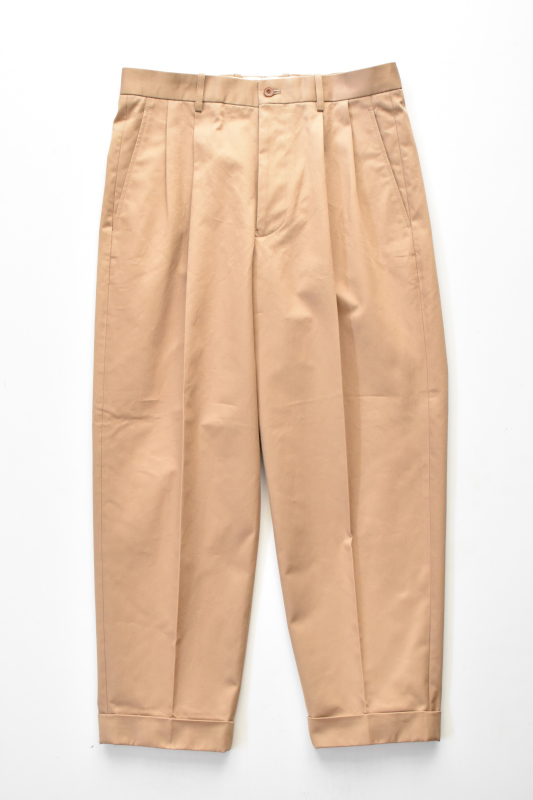 SCYE BASICS (サイベーシックス) San Joaquin Cotton Chino Pleated