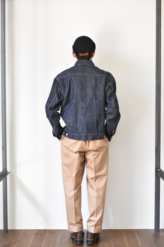 SCYE BASICS (サイベーシックス) San Joaquin Cotton Chino Pleated