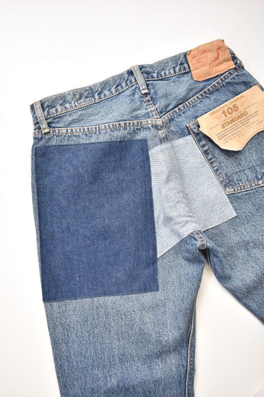 orslow (オアスロウ) PATCH WORK 105 STANDARD SELVEDGE DENIM [REMAKE]