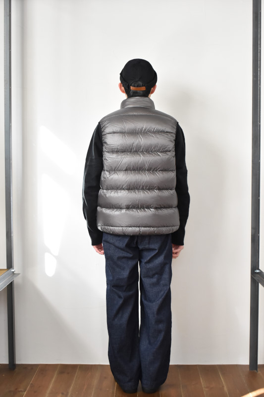 Trail Bum×NANGA (トレイルバム×ナンガ) TOASTY DOWN VEST [GRANITE GRAY]