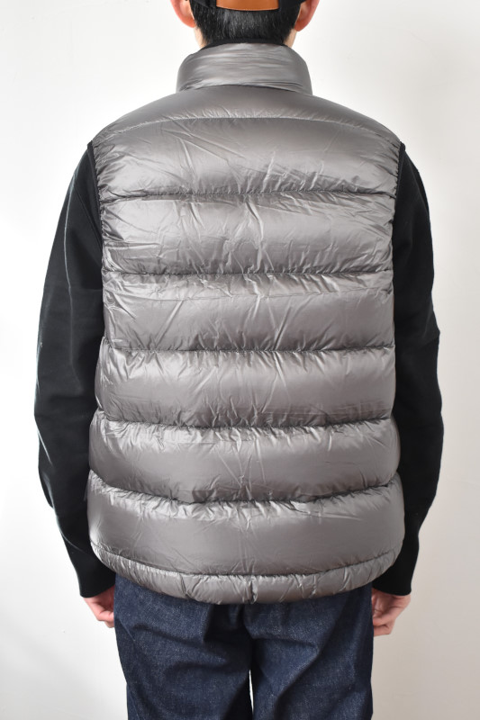 Trail Bum×NANGA (トレイルバム×ナンガ) TOASTY DOWN VEST [GRANITE GRAY]