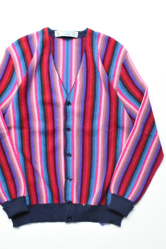 FANNI LEMMERMAYER (ファニレマメイヤー) Multi Stripe V-neck Cardigan [MULTI]